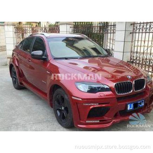 M Style Body Kits For Cars BMW X6 E71 2009 - 2013 Fiberglas